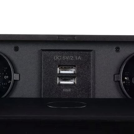 Socket hidden in the top - double Izoxis 21446