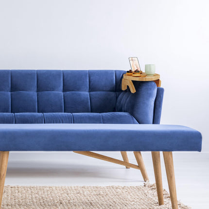 Sofa tray for armrests