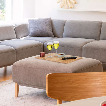 Sofa tray in bamboo