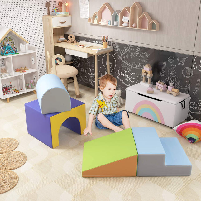 Soft foam building blocks for toddlers, set of 4
