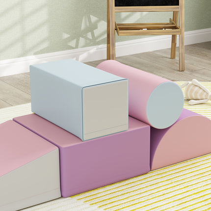 Building blocks in giant foam, artificial leather, 1-3 years