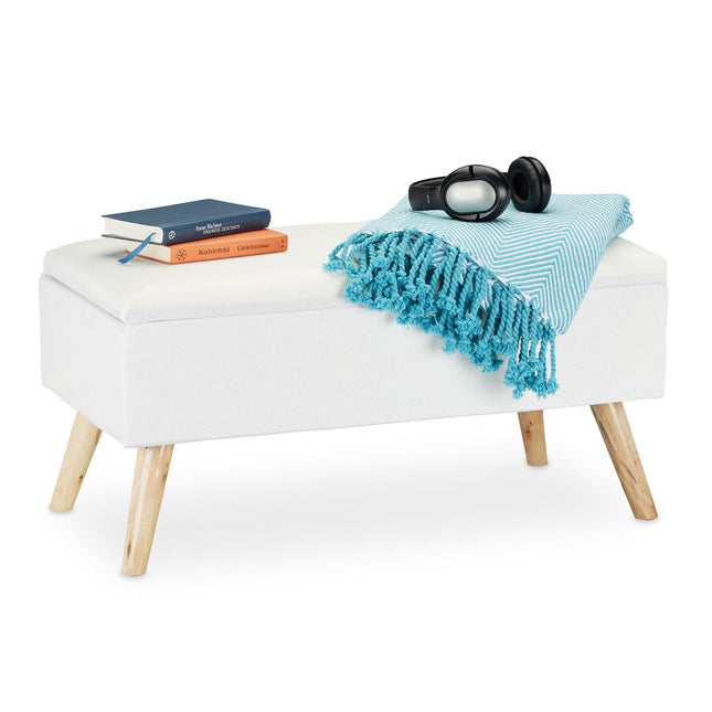 Soft bench with storage