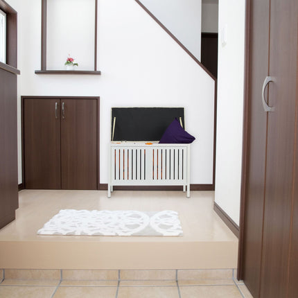 Soft bench with storage
