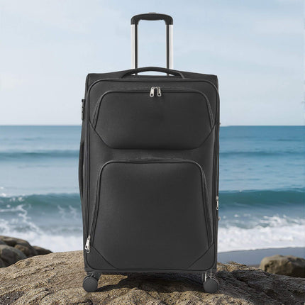 Softside Checked Suitcase 28 Inch, Expandable, TSA Lock