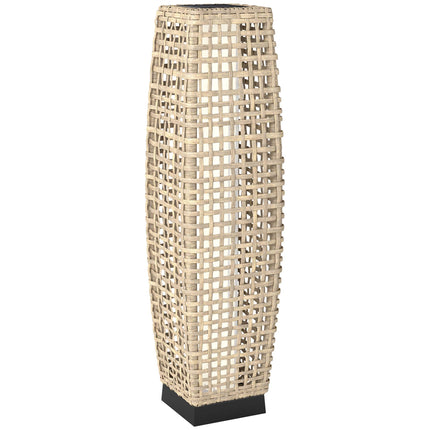 Solar Lantern with LED, Rattan Design, Auto On/Off