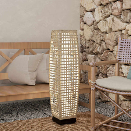 Solar Lantern with LED, Rattan Design, Auto On/Off