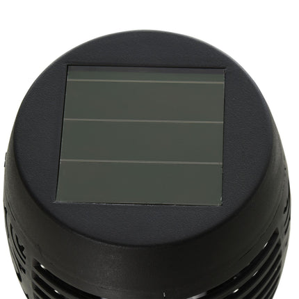 Set of 4 solar garden lights - 6-8H light, IP44, black