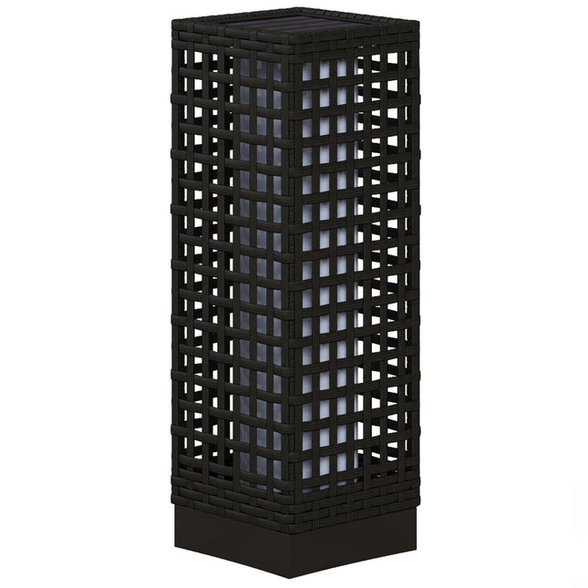 Waterproof Solar LED Garden Light, Rattan Design, Auto Sensor