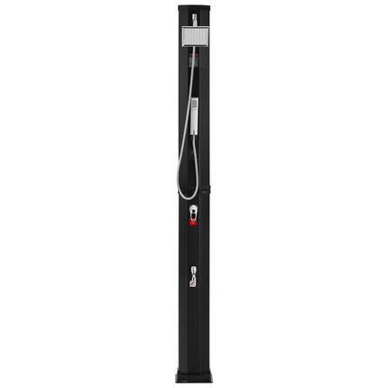 Solar Outdoor Shower 40L, Handheld Head, Foot Tap