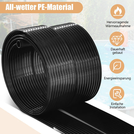 Solar Pool Heater, UV-Resistant PE, 300x75 cm, 2 Panels