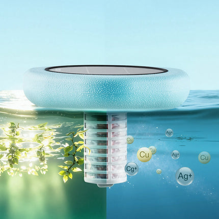 Solar Pool Ionizer, Copper Anode, Up To 45,000 Gal