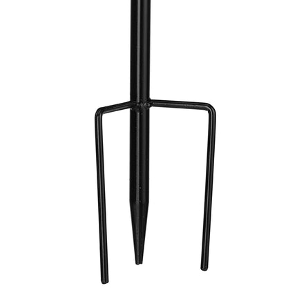 Solar cell-based wind turbine for the garden