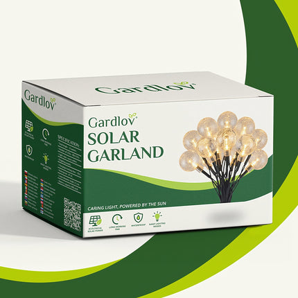 Solar garland 12m IP65 Gardlov 24010