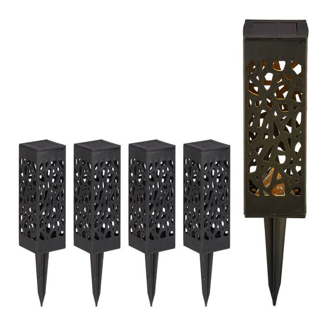 Solar lamps in a set