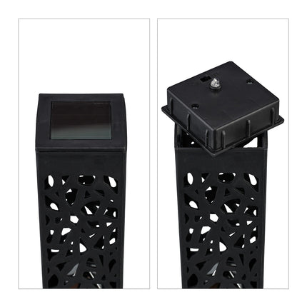 Solar lamps in a set