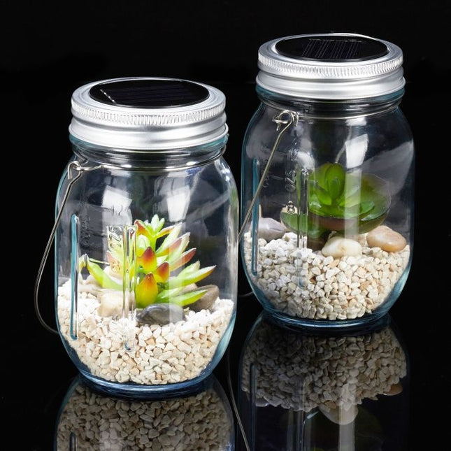 Solar lantern set of 2
