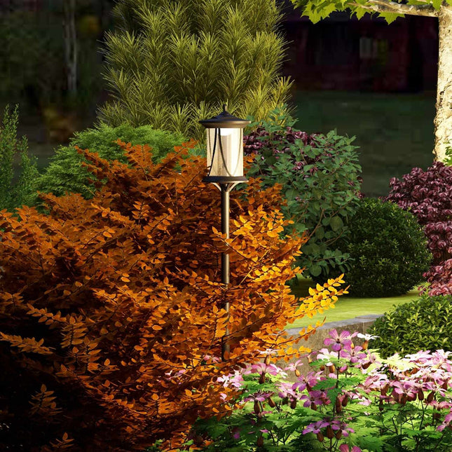 Solar Street Light, LED, Cool White, Waterproof, Black