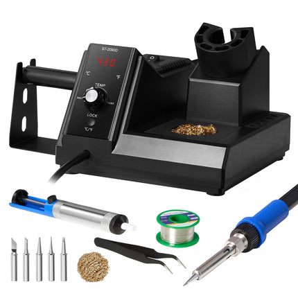 Soldering Iron Station 80W, Digital Display, 5 Tips
