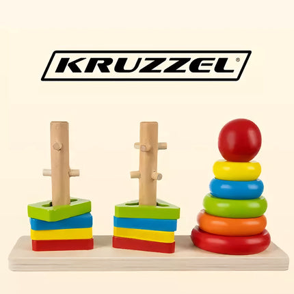 Sorter - wooden puzzle Kruzzel 19870