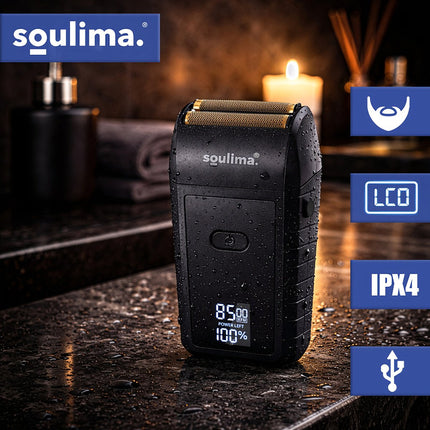 Soulima Beard Shaver with LED Display