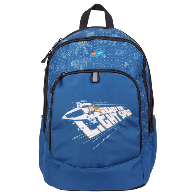 Space Explorer School Bag for LEGO CITY Kids, Durable Design