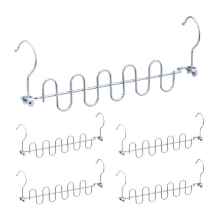 Space-saving hangers in sets of 5