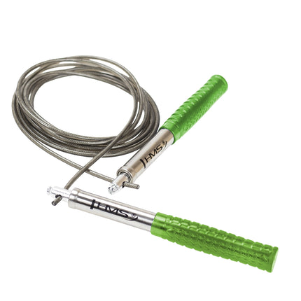 Speed Jump Rope, Green – Adjustable Fitness Equipment