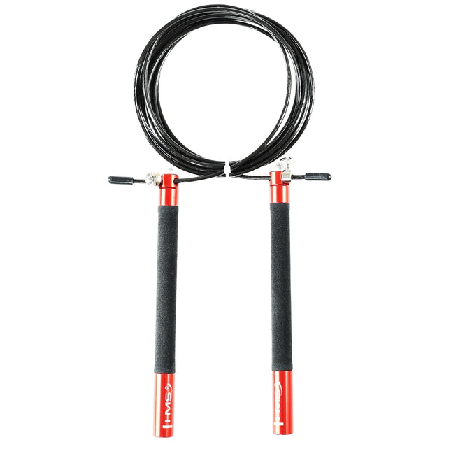 Skakanka Speed Jump Rope, czerwona - regulowany przyrząd do ćwiczeń