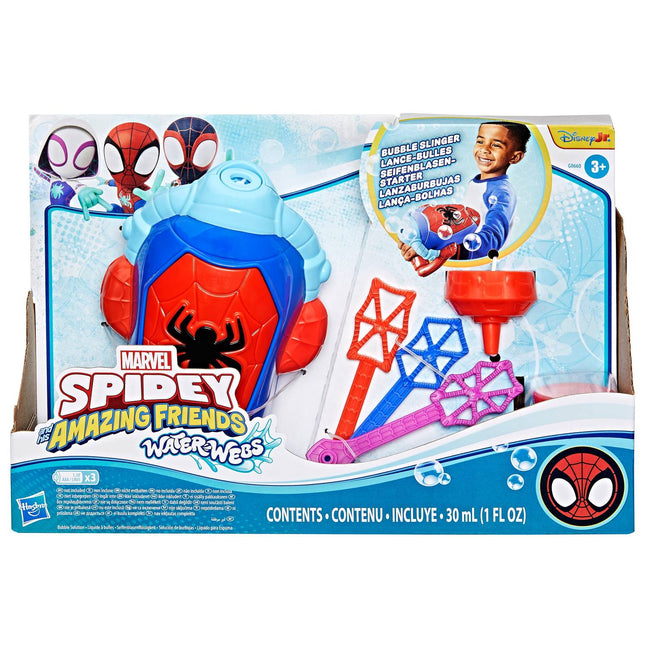 Spider-Man Role Play Bubble Slinger Toy for Kids