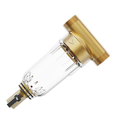 Spin-Down Whole House Sediment Filter, 40 Micron, High-Flow