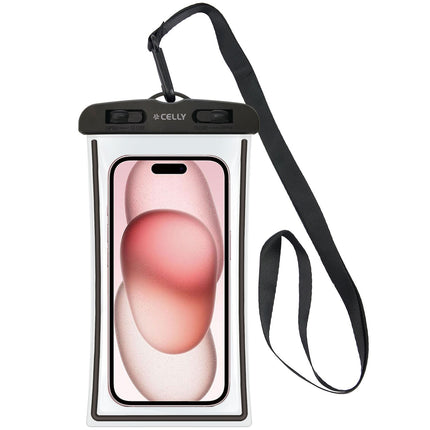 Splashbag Waterproof bag IPX8 max 6.5" Black