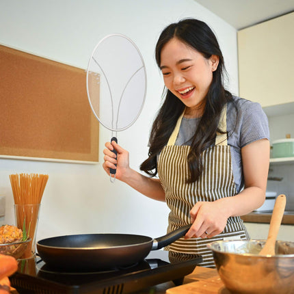 Splash guard for 29 cm pans