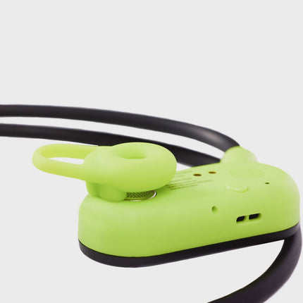 Sport Headphones, Air Conduction, ENC, Black/Lime