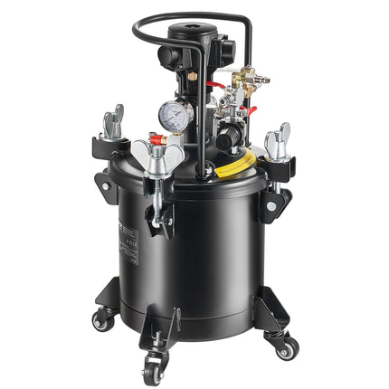 Spray Paint Pressure Pot 10L, Auto Stir, 70 PSI Kit