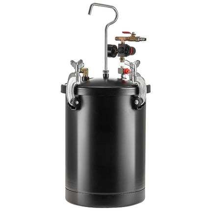 Spray Paint Pressure Pot 15L Steel Tank, 60 PSI Gun Kit