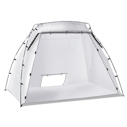 Spray Paint Tent 2.3x1.6x1.6m, Floor, Mesh Screen