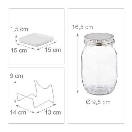 Spray glass with frame and bowl
