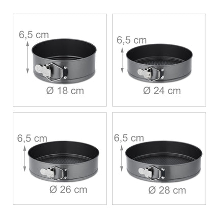 Springform set round &amp; square