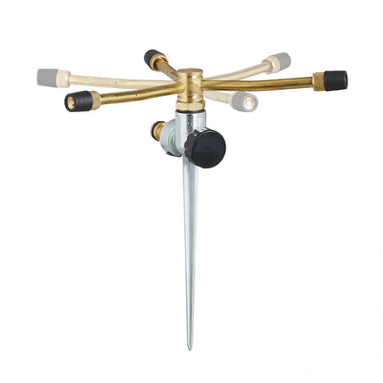 Sprinkler 3-armed with ground anchor