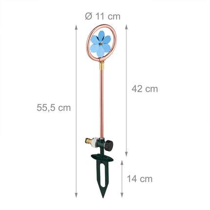 Sprinkler Flower Metal