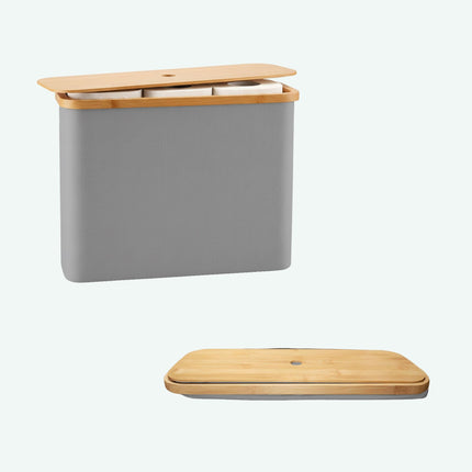Square Fabric Toilet Roll Holder, Holds 12 Rolls