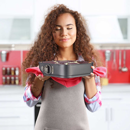 Square baking tins set of 3