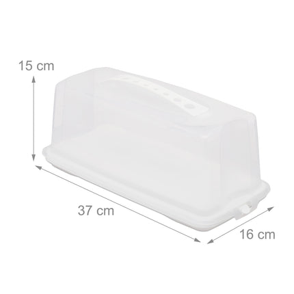 Square cake box