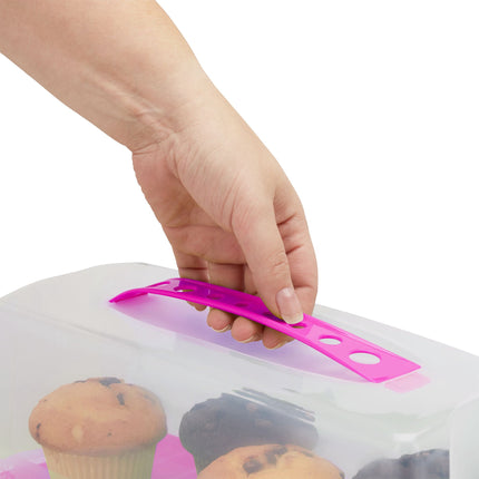 Square cake box