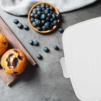 Square cake box