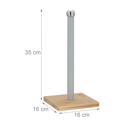 Square holder for paper towels