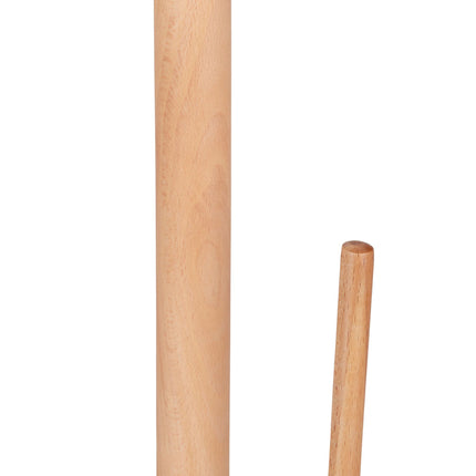 Square kitchen roll holder in wood