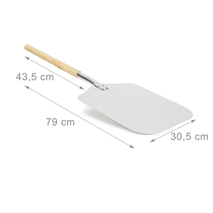 Square pizza shovel
