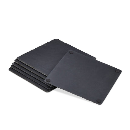 Square slate tiles in sets of 6