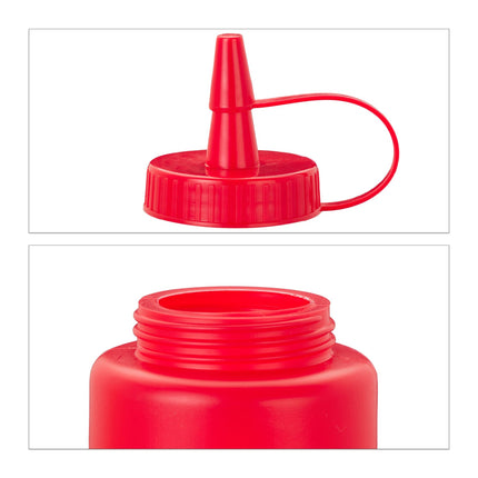 Squeeze bottle, set of 9